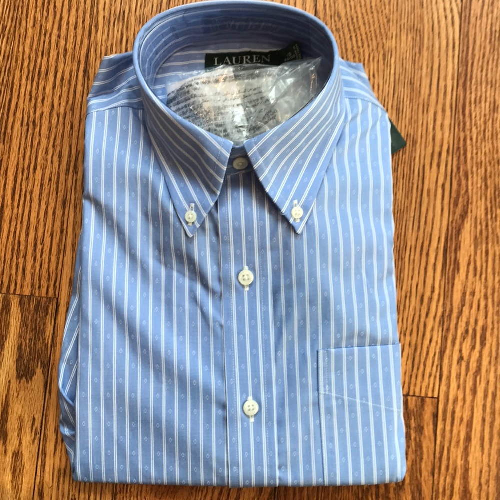 Ralph Lauren blue button down